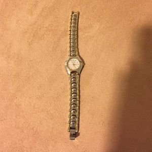 Bulova gold and silver authentic watch