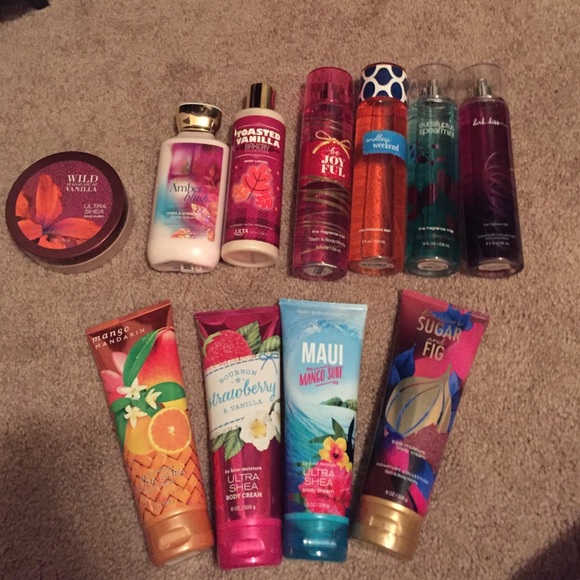 Bath and body work lotions
