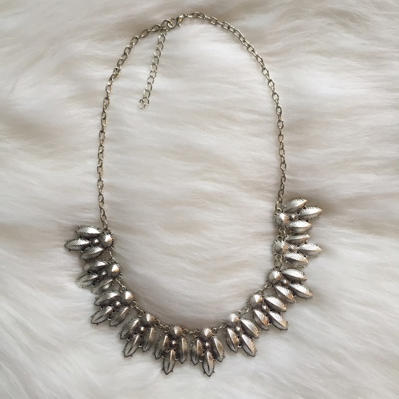 "Blair" Necklace || Crystal & Silver Statement - Picture 3 of 6