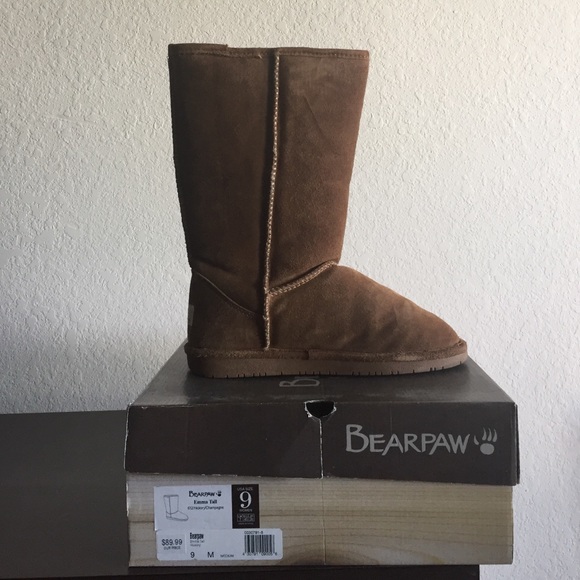 Women's Bearpaw Emma Tail Hickory/Champange Boot