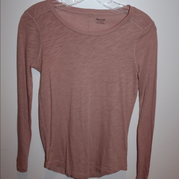 Pink long sleeve t-shirt