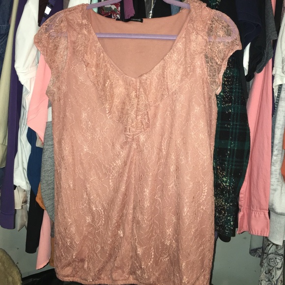 Paisley pink women's shirt