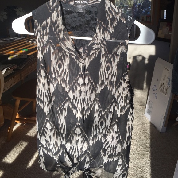 Tie Lace Tank Top
