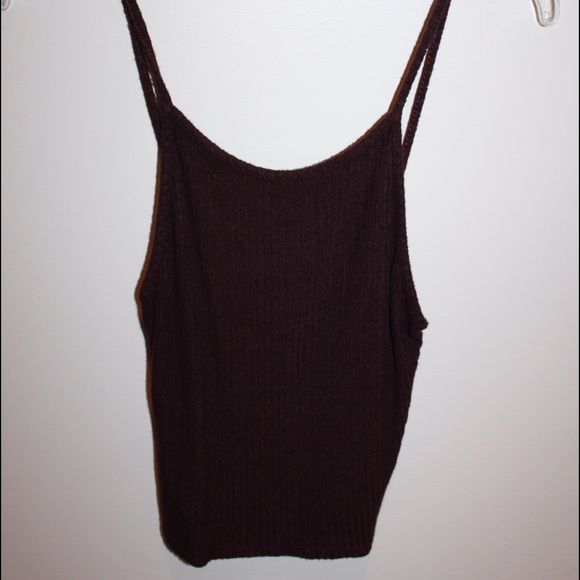 Maroon Brandy Crop Top