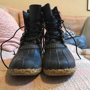 L.L. Bean Boots, all black