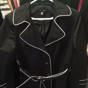 Tommy Hilfiger black rain coat