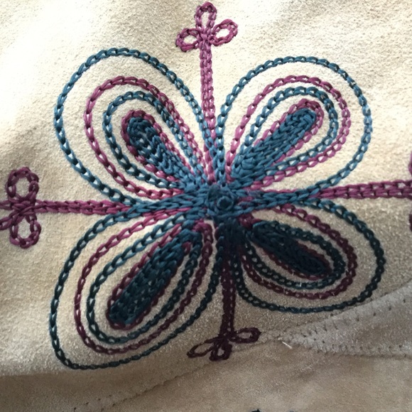 Tiny Suede Top Camel Color - image 2