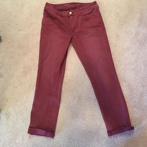 American Eagle Crop Jeggings NWOT