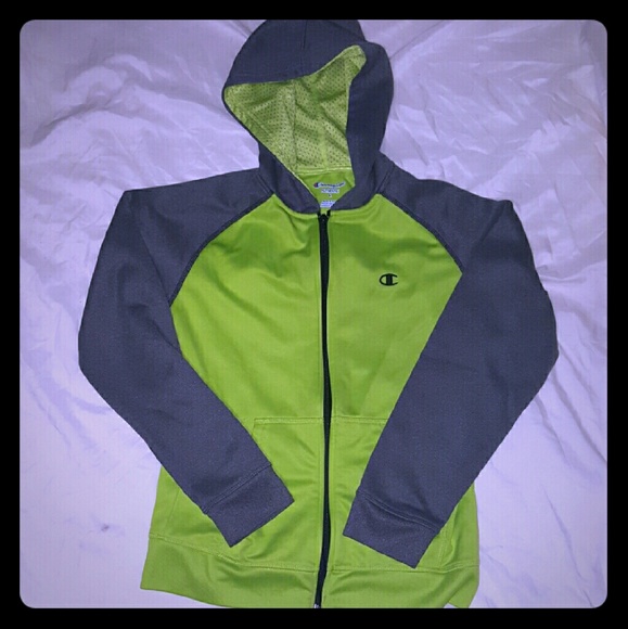 Womens Authentic Champion Zip Up Hoodie