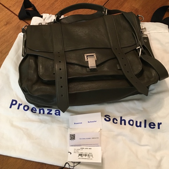 ❤️ NWT Authentic PS1 Large New Handbag with tags - Picture 4 of 4