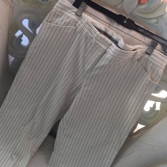 Work, dress/casual pants. Pinstripe pants. Slacks.