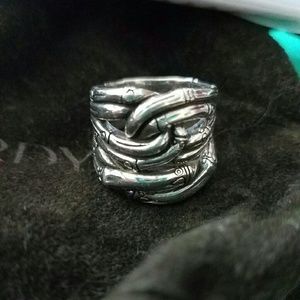 AUTHENTIC John Hardy Bamboo Knot Ring