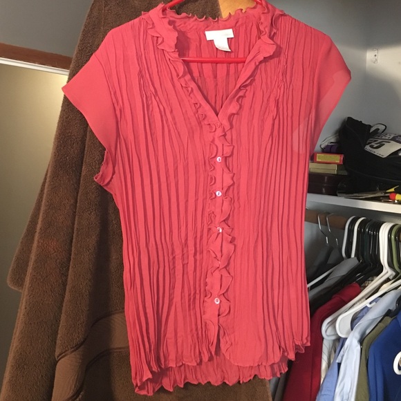 Pink chiffon Blouse