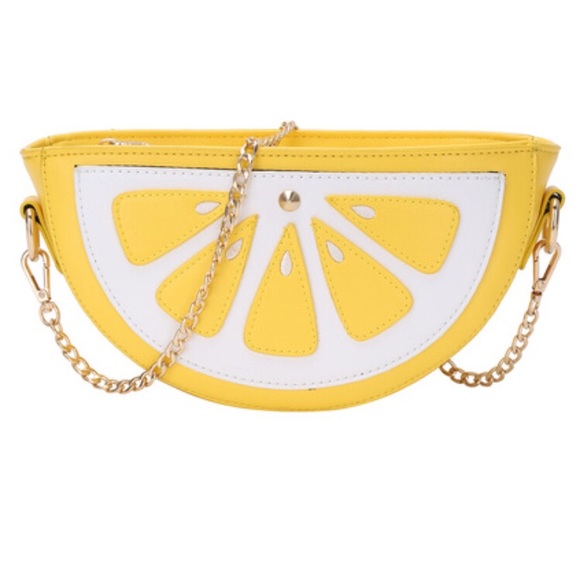 Lemon Chain Bag