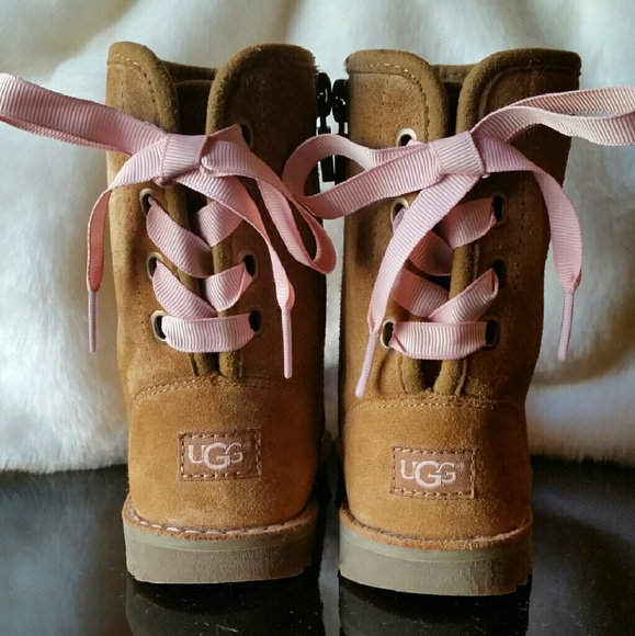 UGG new toddler brown suede boots