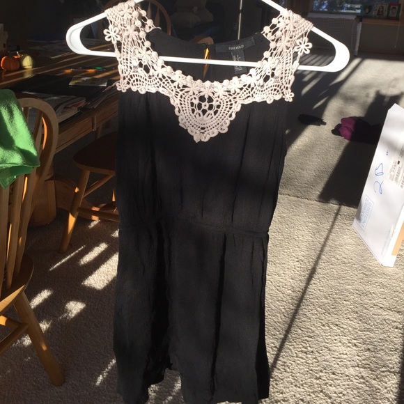 Detailed Black Dress