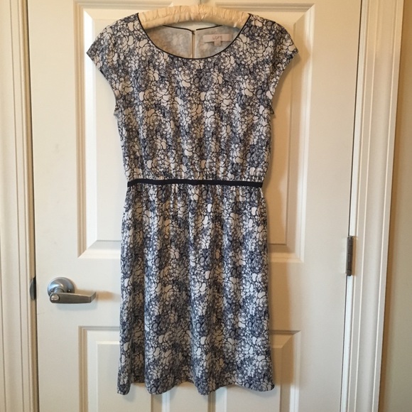 Classic short sleeve swing dress