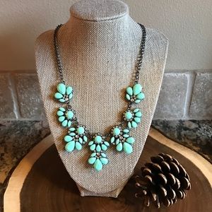 Mint Green Statement Necklace