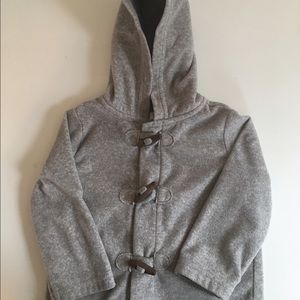 Carter's gray fleece coat
