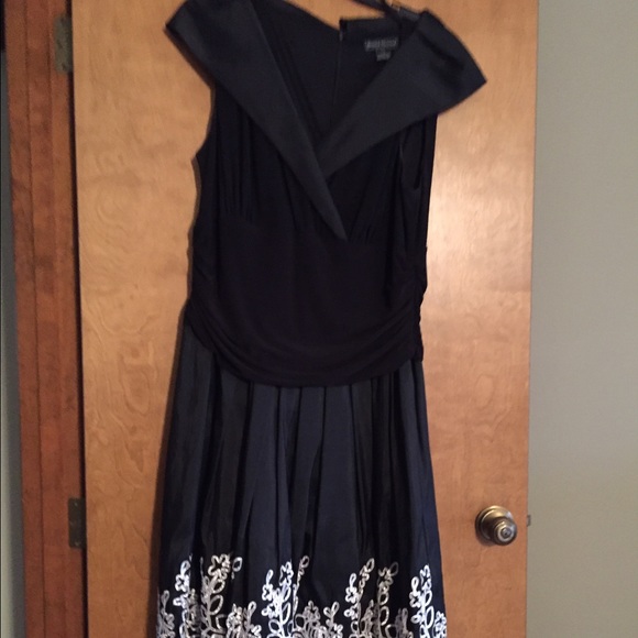 Black evening dress