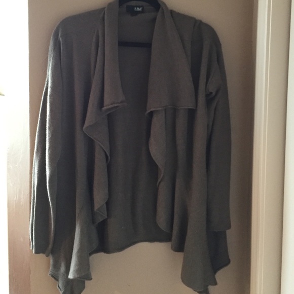 Brown cardigan
