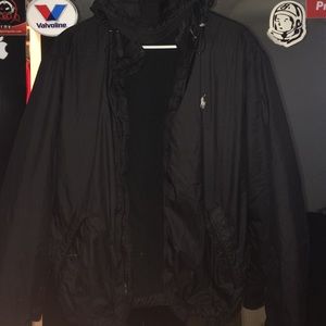 Men's black Polo Jacket