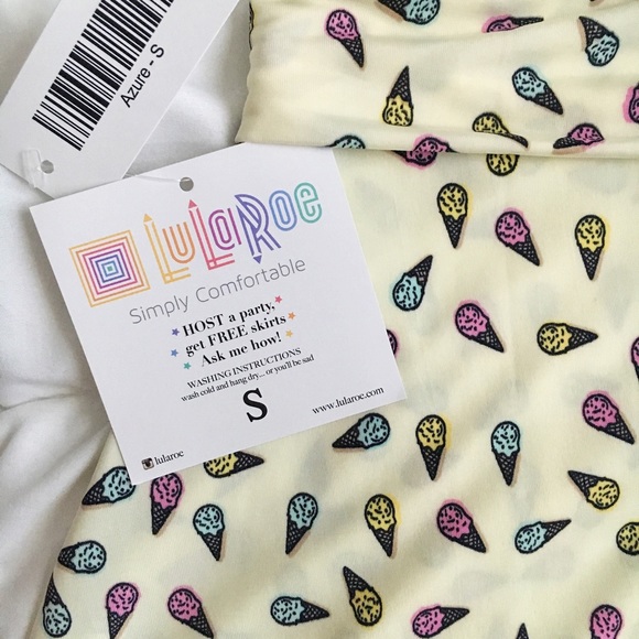 Lularoe unicorn🦄 Azure ice cream skirt