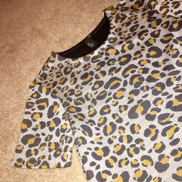 Cheetah print shirt