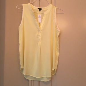 Canary yellow blouse