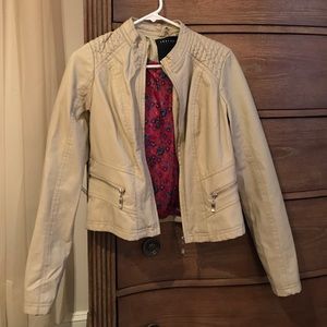 Faux Leather Jacket