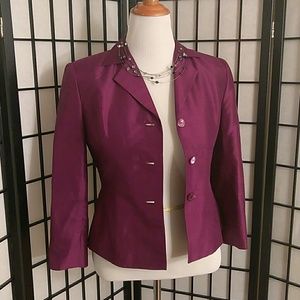 Pretty Plum Blazer