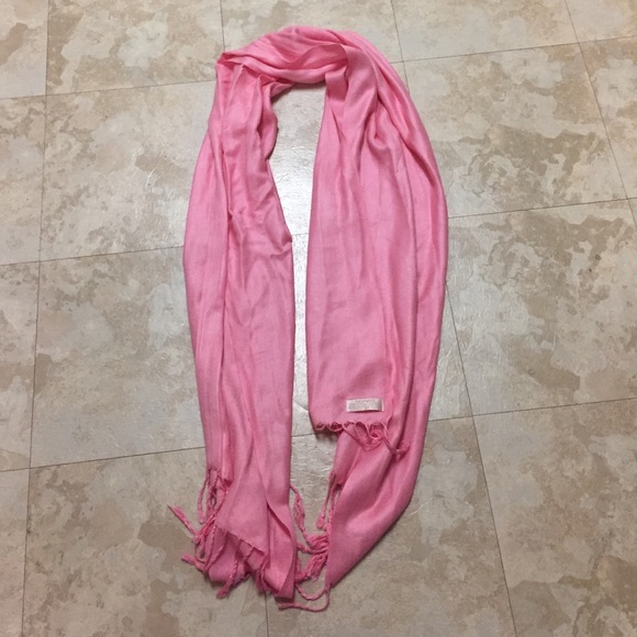 Pashmire Long Pink Scarf