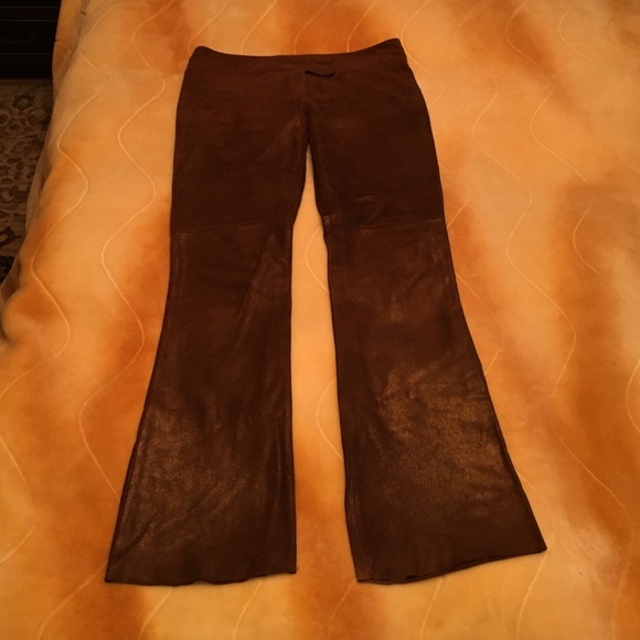 Cache Pants - Cache suede pants