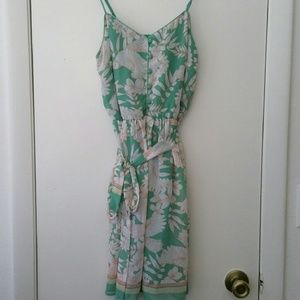 DONATED!!LC Lauren Conrad Pastel Bird Spring Dress