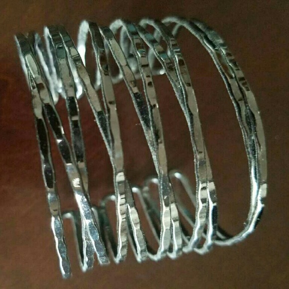 Gunmetal adjustable bracelet