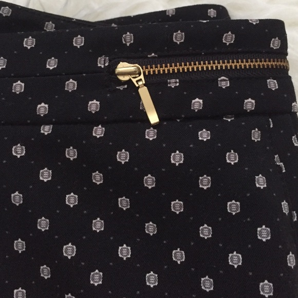 Patterned Black Trousers - image 2