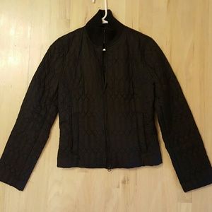 Ladies Loft quilted zip up jacket.