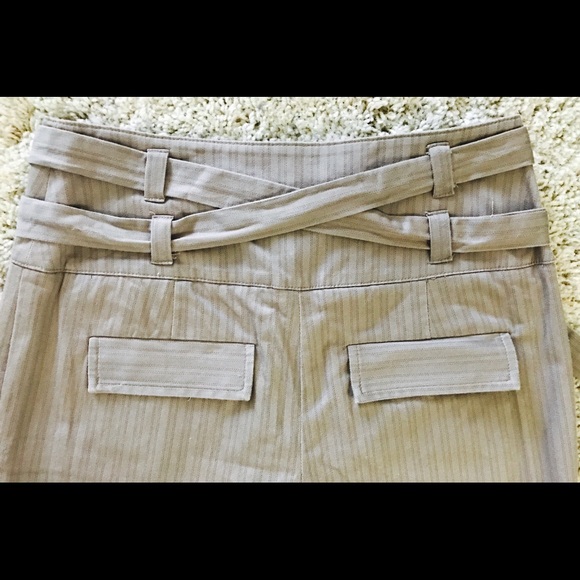 BCBG Light Tan pants- high-waited- size 2 - Picture 2 of 2