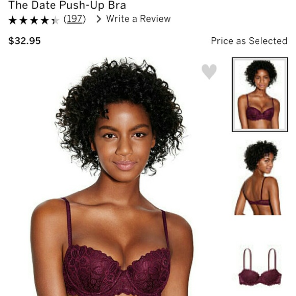 Victoria's Secret Pink Date Pushup Bra