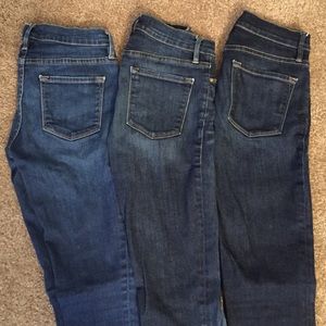 3 PAIRS FRAME le skinny de Jeanne