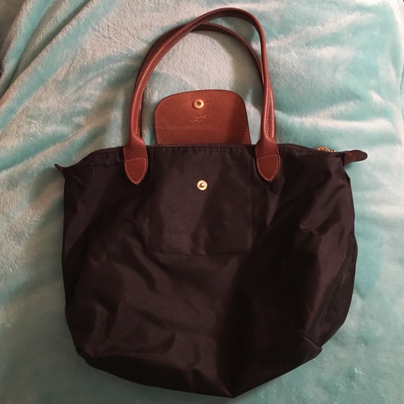 Long champ black bag