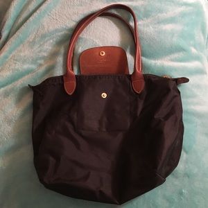 Long champ black bag