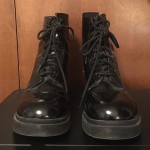 Black Combat Boots