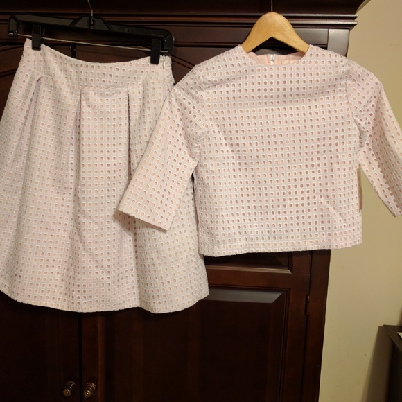 Girls Dressy Top and Skirt