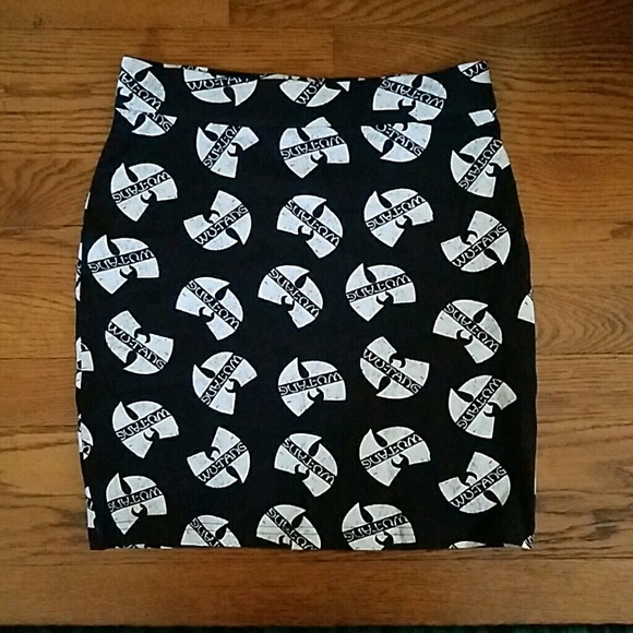 Wu Tang Clan H&M Bodycon Skirt