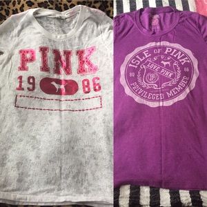 VS PINK tee shirt 2 for $10 deal