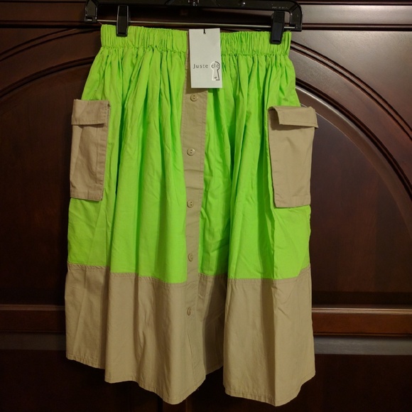 Girls casual midi skirt
