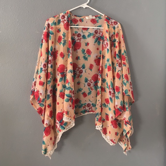 Floral kimono