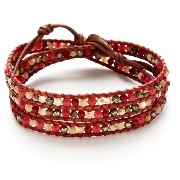 Chan Luu Leather Wrap Bracelet