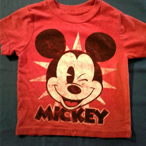 Vintage MICKEY Baby tee - Picture 1 of 1